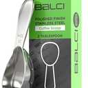 BALCI - Stainless Steel Coffee Scoop (2 Tablespoon Scoop) Exact Measuring Spoon for Coffee, Tea, Sugar, Flour and More!