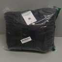 Tanming Women's Long Puffer Vest Casual Sleeveless Puffy Jacket with Removable Hood (Medium, Black)