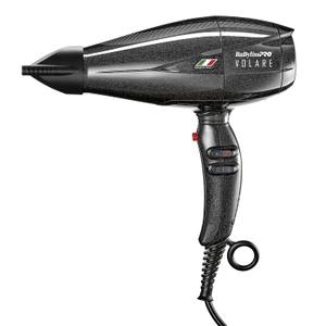 BaBylissPRO Nano Titanium Italian Volare Hair Dryer - Professional 2000 Watt Blow Dryer (Black)