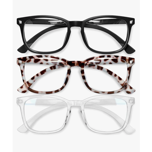 CCVOO Reading Glasses for Women/Men, Eyeglasses, Blue Light Readers for Women/Men, Computer Eye Glasses, Cheaters