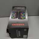 Karaoke Machine for Adults and Kids,Peski Portable Bluetooth Speaker with 1 Wireless Microphone and 1 Wired Mic,Rechargeable Powered Dj/PA Speaker System with TF Card,AUX in,REC,TWS for Birthday Party