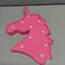 2 x Pink Unicorn Marquee Battery Operated Light - 10" (1 Pc.) - Perfect for Unicorn-Themed Birthday Parties, Kids' Rooms, and More