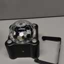 Disco Ball Party Lights Sound Activated Strobe DJ Stage Lighting for Indoor Room Outdoor Dance Floor Parties Birthday Rave Home Karaoke Halloween Christmas Wedding Show Bar Club Decorations (Black)