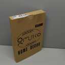 Oval White Decorative Tray with Handles, Versatile Serving Tray for Coffee Table, Ottoman, Ideal for Serving, Displaying, Organizing, 15.3"*10.6"*1.37"