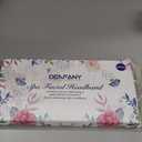 Denfany Spa Headband - Deluxe Face Wash Headband, Comfortable, Adjustable and Machine-Washable, Ideal for Showering, Makeup and Exercise (Black 3 Pack)