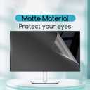 2 PCS 27" Anti Glare Screen Protector for 27 Inch 16:9 Widescreen Desktop Monitor, Matte Screen Filter for Sceptre/LG/Dell/HP/Acer/ViewSonic/ASUS/Aoc/Samsung,Eye Protection & Anti Scratch film