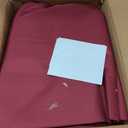 Fitable Burgundy Rectangle Tablecloths for 6 Foot Tables, 6 Pack - 70 x 108 Inches - Stain Resistant and Washable Table Clothes, Polyester Fabric Table Covers for Wedding, Party, Banquet, Buffect