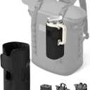 WEIGUZC Bottle Holder for HitchPoint Grid on Any YETI Hopper Soft Cooler or Camino Carryall - 600D Waterproof Oxford with 2mm Pearl Cotton - Hands-Free Water Bottle Carrier
