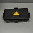 Hrensaw Medium Outdoor Electrical Box(10.6x5.5x4.5inch),Weatherproof Connection Box w/6 Cable Entry,IP54 Waterproof Extension Cord Cover Protect Power Strip,Timer,Plug,Holiday Lights,Black