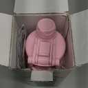 [2-IN-1 LID] Insulated Water Bottle with Silicone Boot (36hrs Cold/18hrs Hot) - DIY Stickers, Leakproof, BPA Free, 24 oz (Pink)