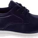 Josmo Boys Dress Oxford Shoes Wingtip Formal Lace-Up School Uniform Wedding Church Shoes for Kids Size 11 Little Kid 