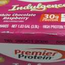 Premier Protein Shake INDULGENCE, White Chocolate Raspberry, 30g Protein, 170 Calories, 3g Sugar, 11 fl oz, 12 Pack