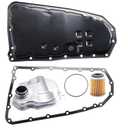 Transmission Oil Pan with Gasket, Drain Plug & Transmission Filter, for Nissan NV200/Rogue/Rogue Select/Sentra, 2009-2015, 2.0L/2.5L, #OE 265845 313901XF00 313901XZ0A 31728-1XF03 31726-1XF00