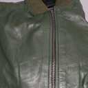 Crafter A2 Aviator Flying Tiger WWII Flight Aviator Bomber Jacket in Real Leather for Men B3 Bomber leather jacket (Medium, Olive)