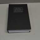 KYODOLED 10.5 Inch Diversion Book Safe with Combination Lock, Secret Safe Metal Lock Box,Money Storage Collection Box,10.5" x 7.8" x 2.6" Black Extra Large