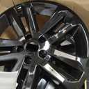 WEISIGAO 18 Inch Gloss Black Wheel Skins Compatible with 2011-2019 Ford Explorer, Wheel Covers for Matching Factory Wheels, Set of 4