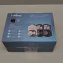 TEEHO TE002 Fingerprint Door Lock - Keyless Entry Electronic Keypad Deadbolt with 2 Backup Keys - Auto Lock - Easy Installation - Smart Locks for Front Door - Satin Nickel