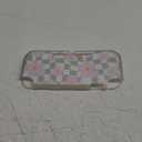 Case for Nintendo Switch Lite Protective Accessories Soft Silicone Cover Shell Compatible ONLY for Switch Lite Sage Green Checker Anti-Drop Shock Proof Aesthetic Protector