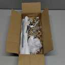 OwnMy 3 Arms Metal Candelabra Candlestick Silver European Elegant Candle Holder Candle Stand for Wedding Dining Table Christmas Party Home Decoration (Silver Tone)