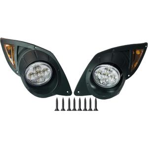Golf Cart Light Compatible Yamaha G29 LED Headlight | Yamaha Driver G29 light replacement for 2007&UP golf cart headlights only Golf Cart Light Compatible Yamaha G29 LED Headlight | Yamaha Driver G29 light replacement for 2007&UP golf cart headlights only