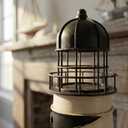 Lighthouse Model Money Bank Home Ornaments Figurines Saving Piggy Bank Home Ornaments Tabletop Figurines