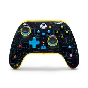 PowerA Wireless Controller for Xbox Series X|S - PAC-MAN SE, hall effect thumbsticks, low latency wireless, officially licensed, works with Xbox One and Windows 10/11