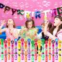 2 x Race Car Party Favors for Kids  24PCS Racing-Themed Mini Bubble Wands, Great for Birthday Supplies, Piata Fillers, Goodie Bags & Classroom Rewards