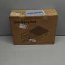 Dish Drying Rack, 304 Stainless Steel Dish Drainer with Removable Utensil Holder & Drain Board, Rustproof Space-Saving Dish Rack for Kitchen Countertop, Grey (Gray)