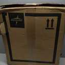 Medline 3-in-1 Steel Bedside Commode, Elongated Seat, Sturdy Folding Frame, 7.5 QT.  350 lb. Weight Capacity, Clip-on Seat, Easy Cleaning, Tool-Free Assembly, Gray