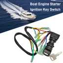 Marine Boat 703 82510 43 00 Remote Control Box Ignition Switch Key Assy for Yamaha 2 & 4 Stroke 6-300 HP Outboard Motors 703 82510 42 00