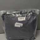 TECUUL Window Insulation for Winter, 47''X63'' Winter Window Insulation Kit Gray Oxford Cloth Thicken Cotton Filled Soundproof Thermal Curtain for Attic Bedroom Kitchen Bathroom RV Basement