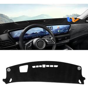 Autorder Dashboard Cover Mat for 2024 2025 2026 Buick Envision Accessories Dash Cover Upgrade Velvet Dash Mat Sunshade Glare UV Rays Protector