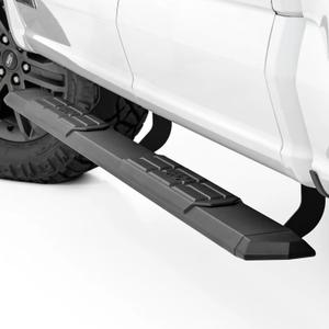 Rough Country TR2 Running Boards for Ford F-150/F-250/F-350 Crew Cab (2015-2026) – 5" Wide Cab-Length Aluminum Side Steps
