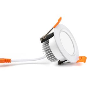 YGS-Tech 2 Inch LED Recessed Lighting, Dimmable Downlight 3W(35W Halogen Equivalent), CRI80, 2700K Ultra Warm White Ceiling Light with LED Driver (4 Pack)
