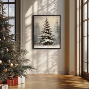 Canvas Floating Frame Wood-Look Floater Frames for Canvas Paintings Black Wood Picture Frames Wall Art Painting Frame Decor 16x16inch, Black