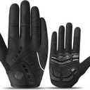 INBIKE 5mm Gel Padded Mens Cycling Gloves Breathable & Wear Resistant, Size L