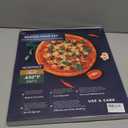 Pizza Pan - 14 Inch Nonstick Pizza Pan for Oven with Widen Handles for Cooking, Baking, and Grilling - Durable, Even Heating, Long-Lasting Kitchen Cookware (2, Golden)