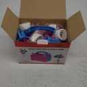 SINBEE Balloon Pump, Balloon Pump Electric, Portable Dual Nozzle Electric Blower Air Pump Inflator for Party Decoration. Faster and Save Time (Rose Red)