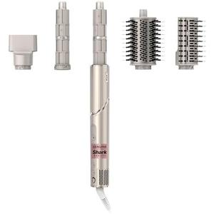 Shark HD430 FlexStyle Air Styling & Drying System, Powerful Hair Dryer Brush & Multi-Styler with Auto-Wrap Curlers, Paddle Brush, Oval Brush, Concentrator Attachment, Stone