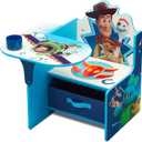 Delta Children Chair Desk with Storage Bin, Toy Story 4, 1 Count