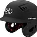 Rawlings | R16 VELO Baseball Batting Helmet | Senior (6 7/ 8" - 7 5/ 8") | Matte Black