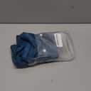 CaliTime Throw Pillow Covers Decorative 12 X 20 Inches Pack of 2 Cozy Chenille Cushion Cases for Couch Sofa Bed Living Room Home Ocean Blue