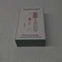 Momcozy Bottle Brush Kit, Innovative Push-Press Design for Better Cleaning - Baby Bottle Cleaner Brush for Baby Bottle, Breast Pumps, Nipples, and More - Can Generate Foam for Better Cleaning, Pink (Press Bubble Style)