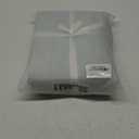 NEXHOME PRO Duvet Cover Set Queen Size Linen Look Textured Organic Natural 100% Washed Cotton Duvet Cover 3 Pieces Bedding Set with Zipper Closure, Soft, Light Baby Blue (No Comforter) (Queen (90"x90"))