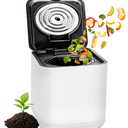 Nutrichef 3L Electric Kitchen Composter - Turn Organic Material & Food Scraps Into Fertilizer | Countertop Automatic Compost Bin | Dry, Crush, & Cooling Functions | Perfect for Kitchens & Apartments