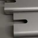 VIZ-PRO Double-Sided Mobile Whiteboard, 72 x 40 Inches, Magnetic Rolling Dry Erase White Board on Wheels with Aluminium Frame and Stand