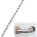 Zonon 57" Grab Bar for Shower Stainless Steel Extra Long Safety Handrail
1.5" Heavy-duty Safety Bar; 304 Stainless Steel; Bathroom Toilet Stairs & Hallway; 1 Pcs Anti-slip Handle for Seniors, Silver