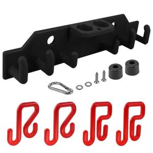 CNQLIS Lineman Tool Board Truck Tool Organizer for Hooks and Lineman Accessories Including 2PCS 2 and 2PCS 3 Aerial Hooks