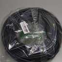 Monster 100 Foot RG-6 Quad Shield Coaxial Cable for High-Speed Internet, TV - Duraflex Waterproof & Weatherproof, UL CL2 Rating for In-Wall, Outdoor, Indoor Use, Gold Plated F-Pin