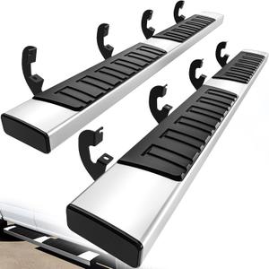 YITAMOTOR 6.5 Inches Running Boards Compatible with 2019-2026 Chevy Silverado/GMC Sierra 1500 Crew Cab, 2020-2026 2500HD 3500HD, Running Boards for Silverado Crew Cab, Side Step Bars Stainless Steel